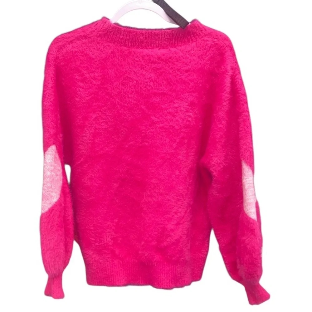 Pink Heart Sweater